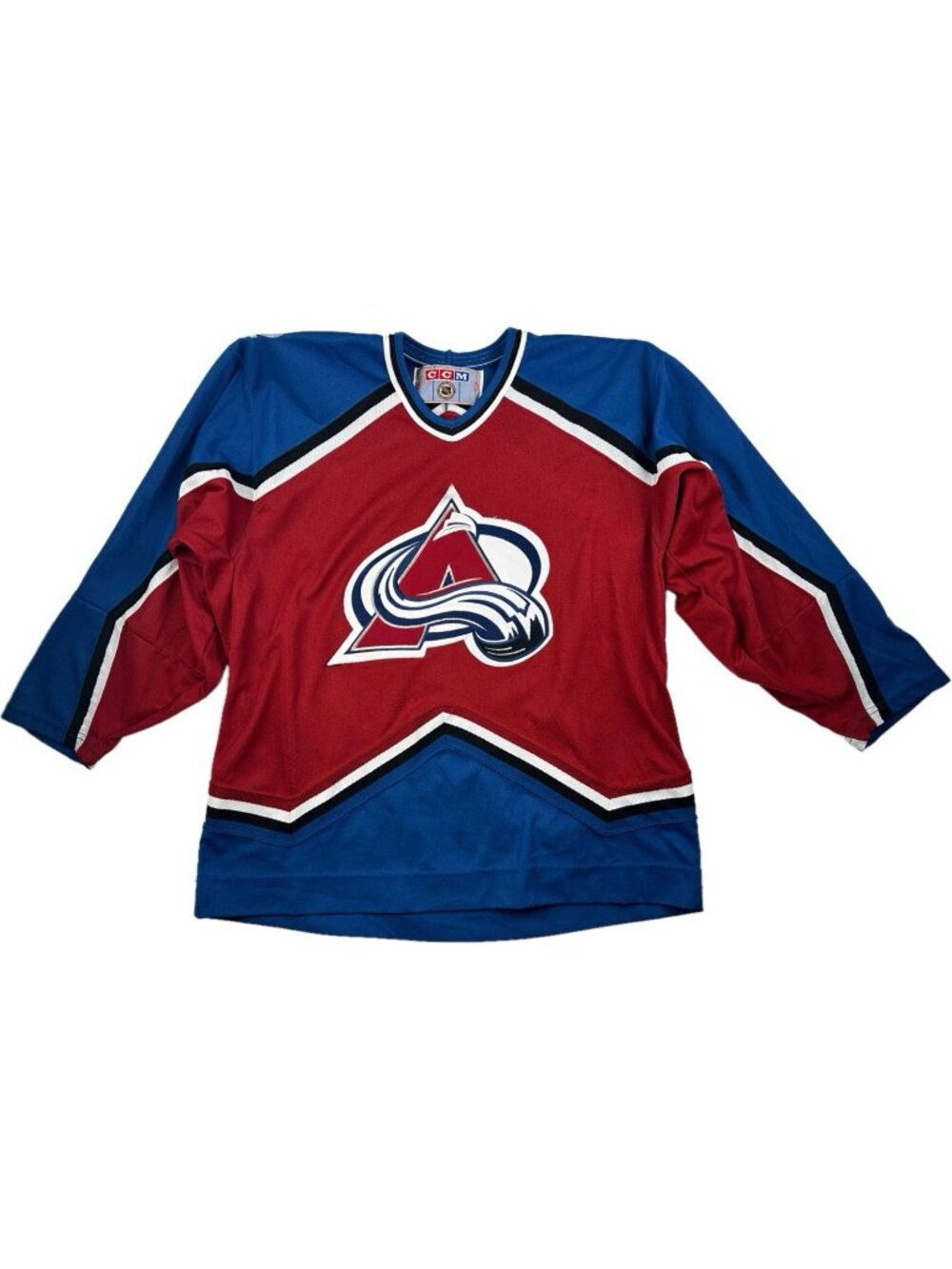 Vintage CCM Colorado Avalanche Hockey Jersey Men’s Size Large NHL